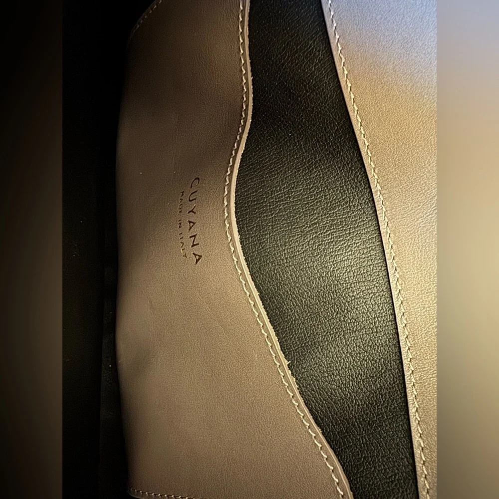 EUC Cuyana Work Satchel in Clay Smooth Leather
